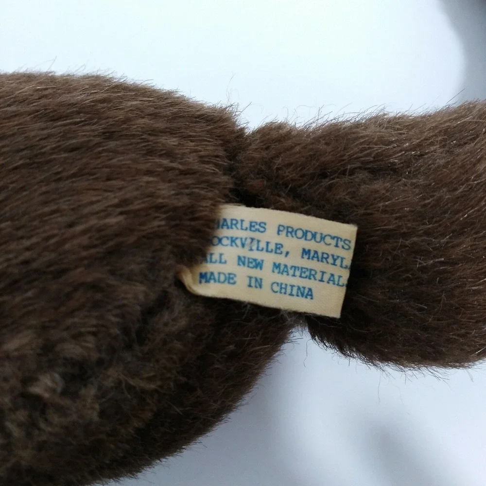 Otter Plush Charles Products Inc Stuffed Animal Vintage 12